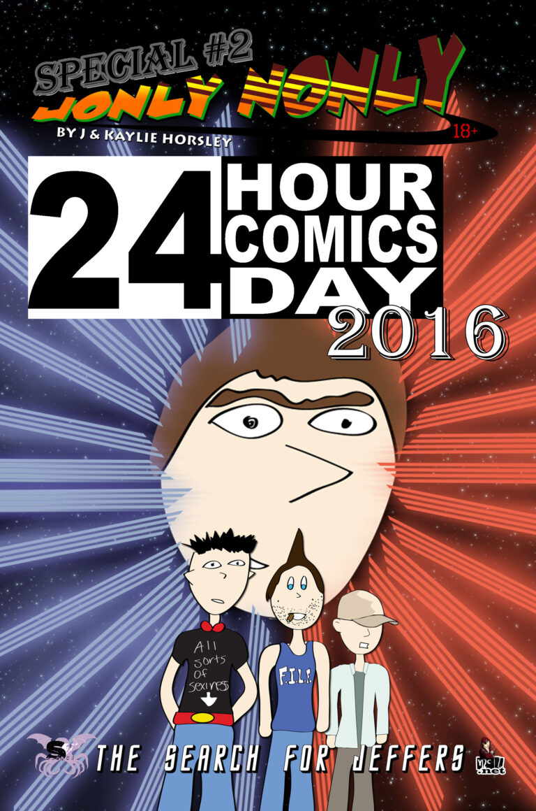 Jonly Special Issue 2 - 24 Hour Comics Day 2016 - Cover A - J Horsley III