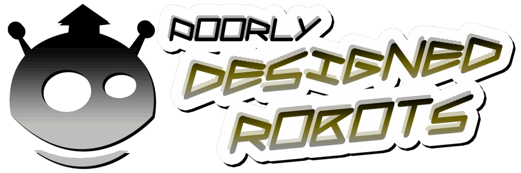 Poorly Designed Robots Logo